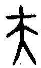 甲骨文金文篆体象形字的字形演变