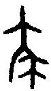 甲骨文金文篆体象形字的字形演变