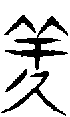 甲骨文金文篆体象形字的字形演变