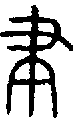 甲骨文金文篆体象形字的字形演变